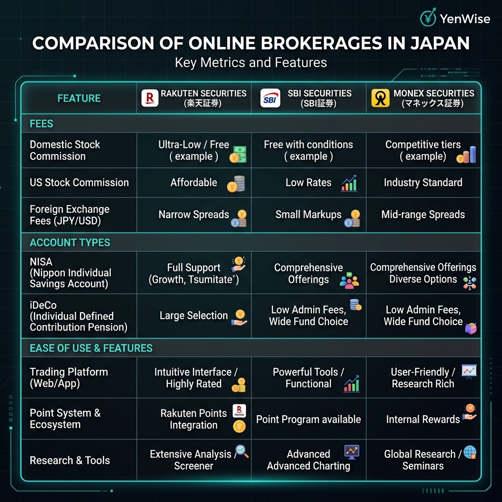 日本在住の外国人向けネット証券口座の選び方と解説